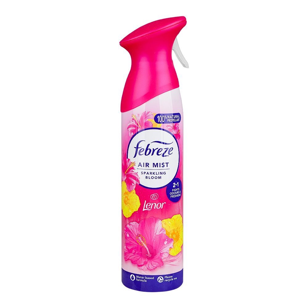 Febreze Sparkling Bloom Air Mist Spray, 185ml