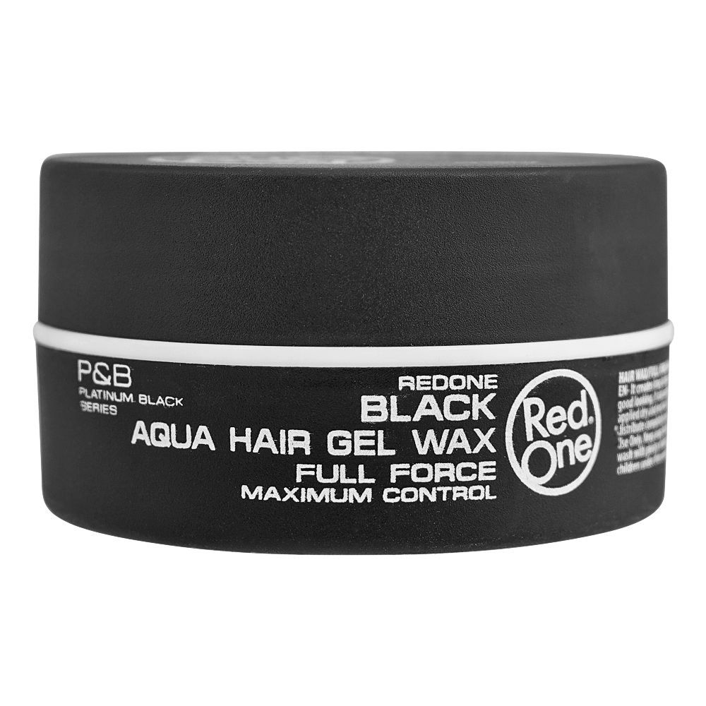 Red One Black Aqua Hair Gel Wax, 150ml