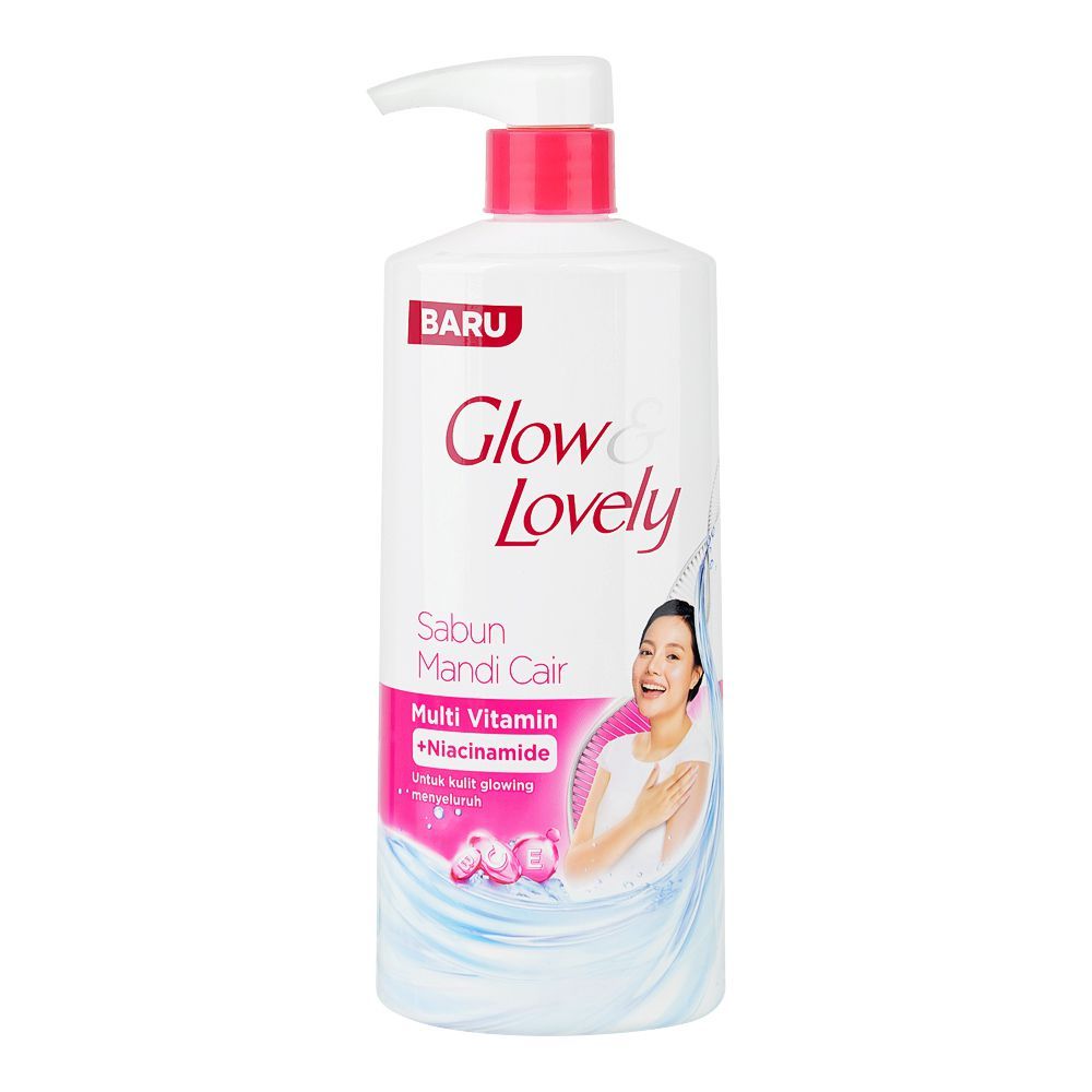 Glow & Lovely Multi Vitamin+Niacinamide Liquid Bath Soap, 550ml