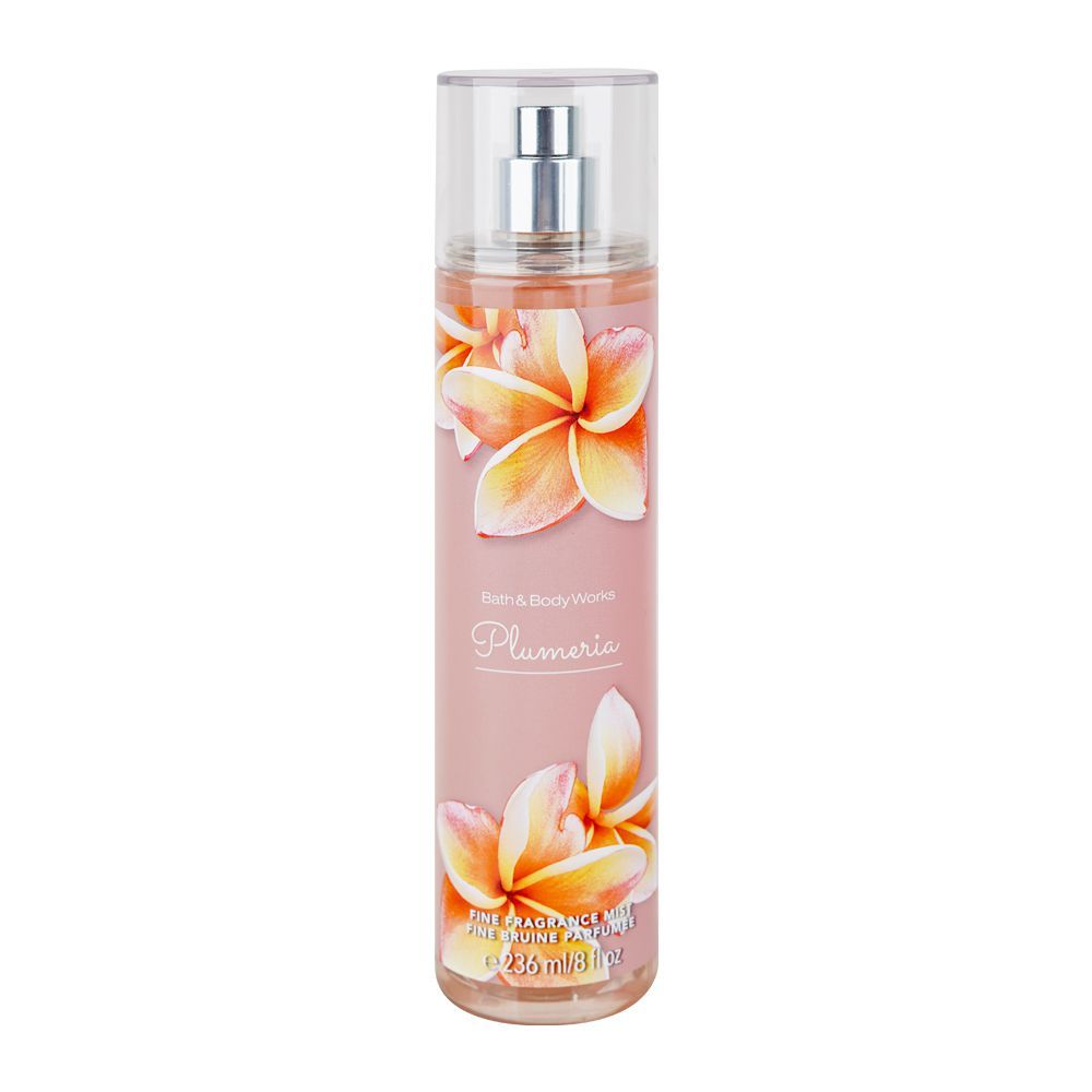 Bath & Body Works Plumeria Fine Fragrance Mist, 236ml