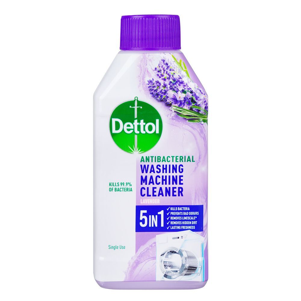 Dettol Lavender Washing Machine Cleaner, 250ml