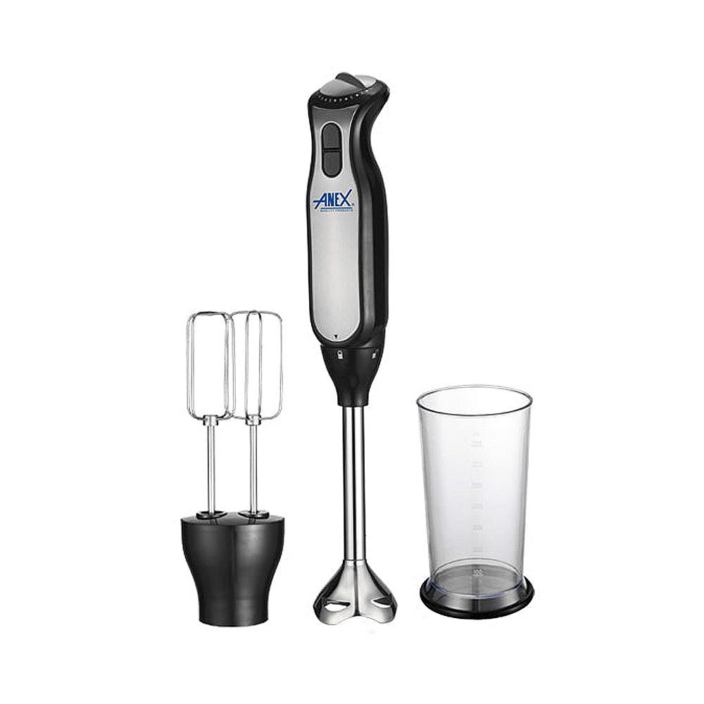 Anex Deluxe Hand Blender, 800W, Black, AG-129