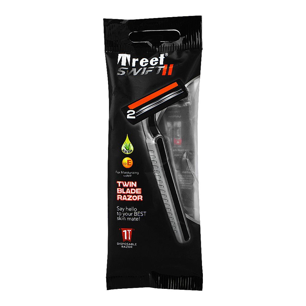 Treet Swift II Twin Blade Disposable Razor, 1-Piece