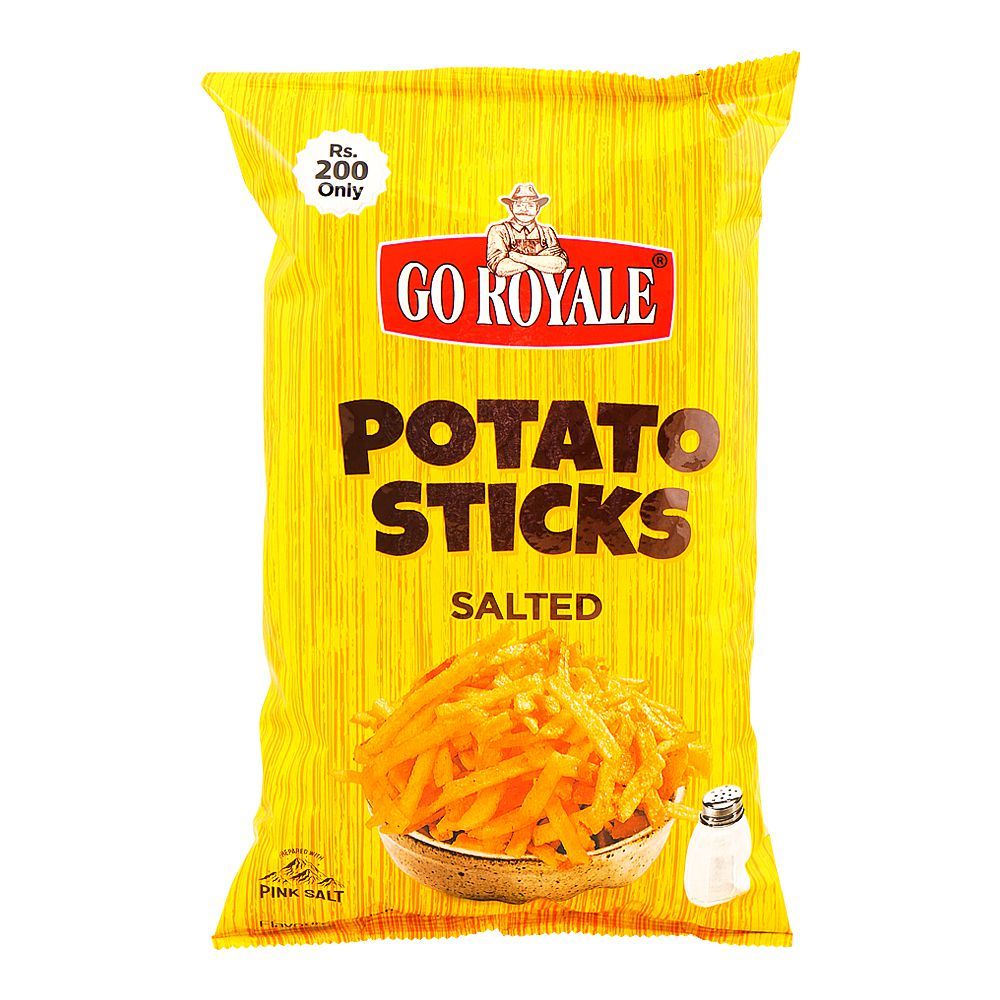 Go Royale Salted Potato Sticks, 120g