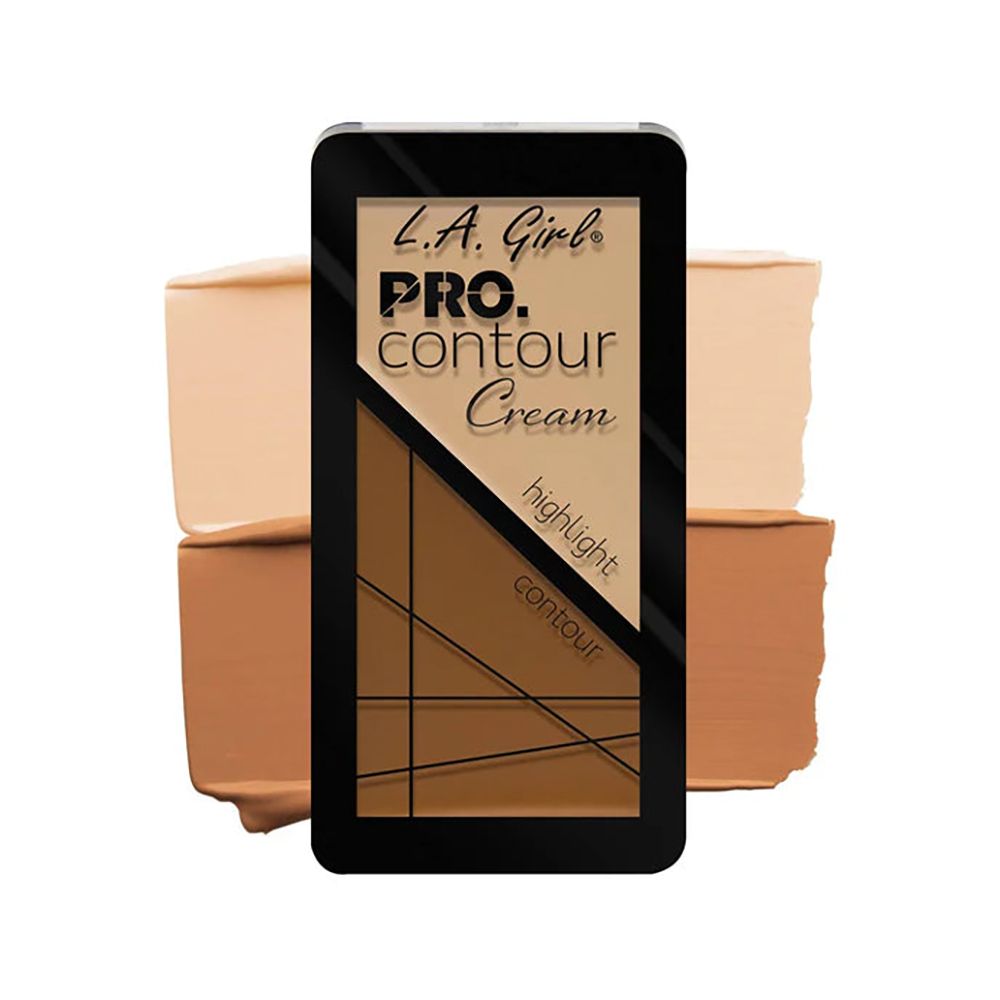 L.A. Girl Pro. Contour Cream, Highlighter & Contour, GCC633 Fair