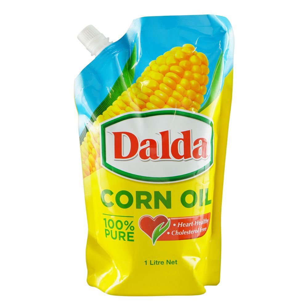 Dalda Corn Oil Standy Pouch, 1000ml