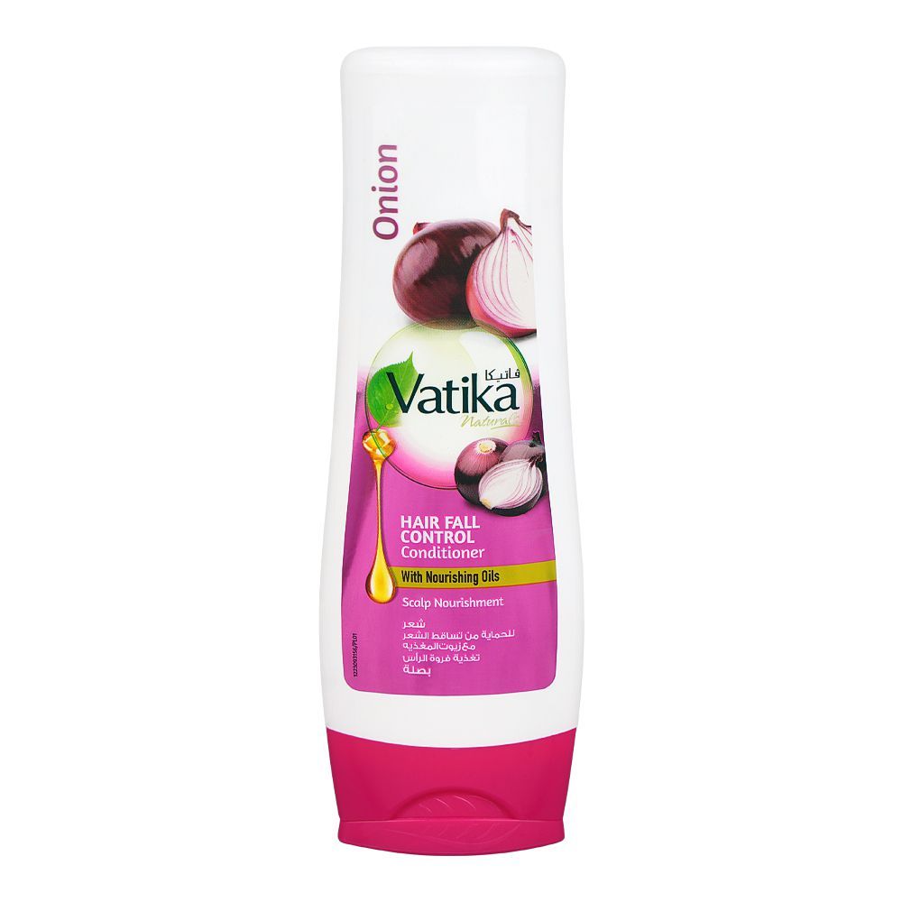 Dabur Vatika Onion Nourishing Oil Conditioner, For Hair Fall Control, 180ml