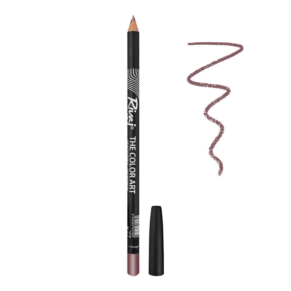 Rivaj UK The Color Art Waterproof Lip & Eye Pencil, No. 15 Brick