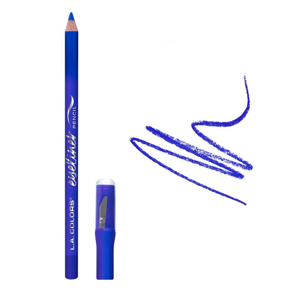 L.A. Colors Eyeliner Pencil With Sharpener, 1.8g, CP625 Cobalt