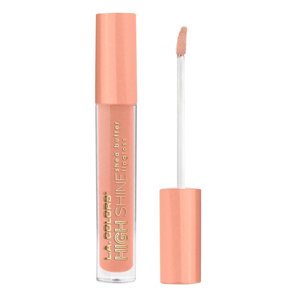 L.A. Colors High Shine Shea Butter Lip Gloss, 4g, CLG950 Wink