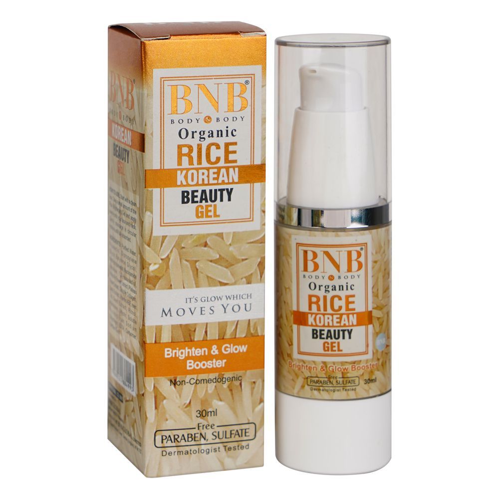 BNB Organic Rice Korean Beauty Gel, 30ml