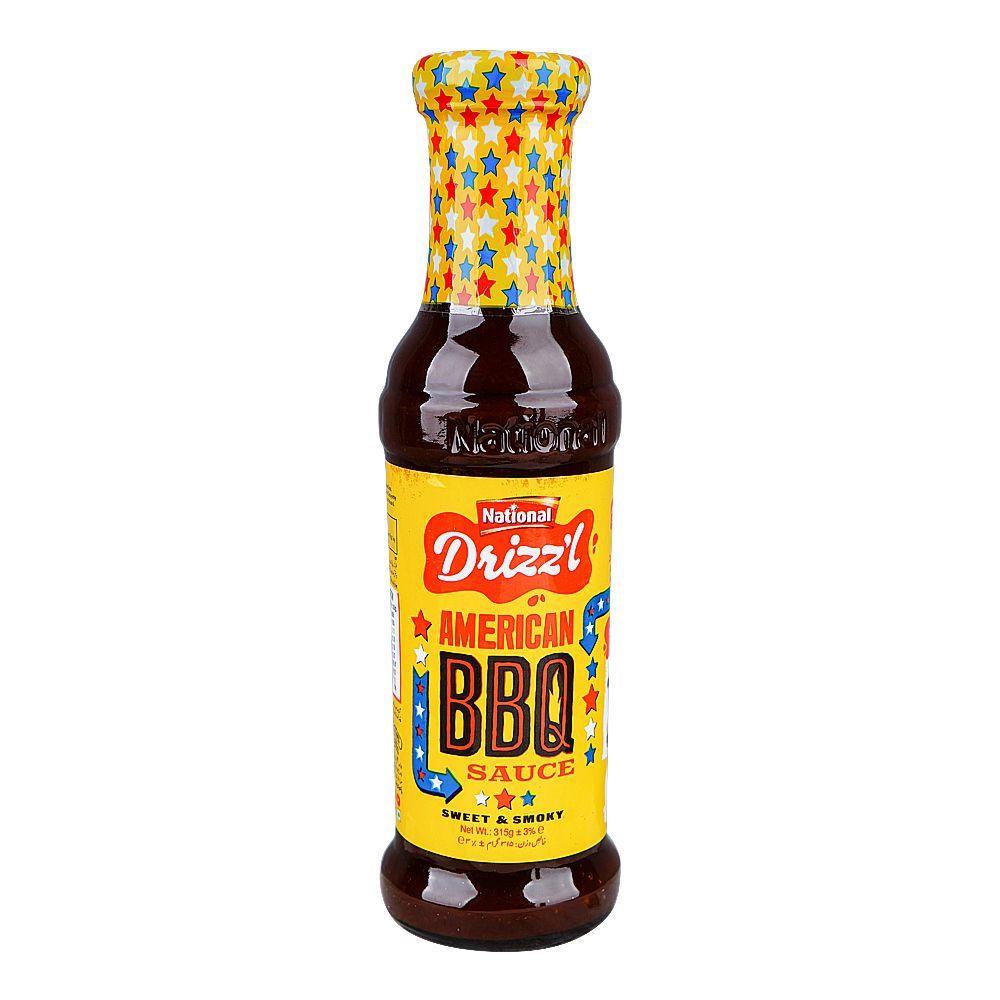 National Drizzl American BBQ Sauce, 315g