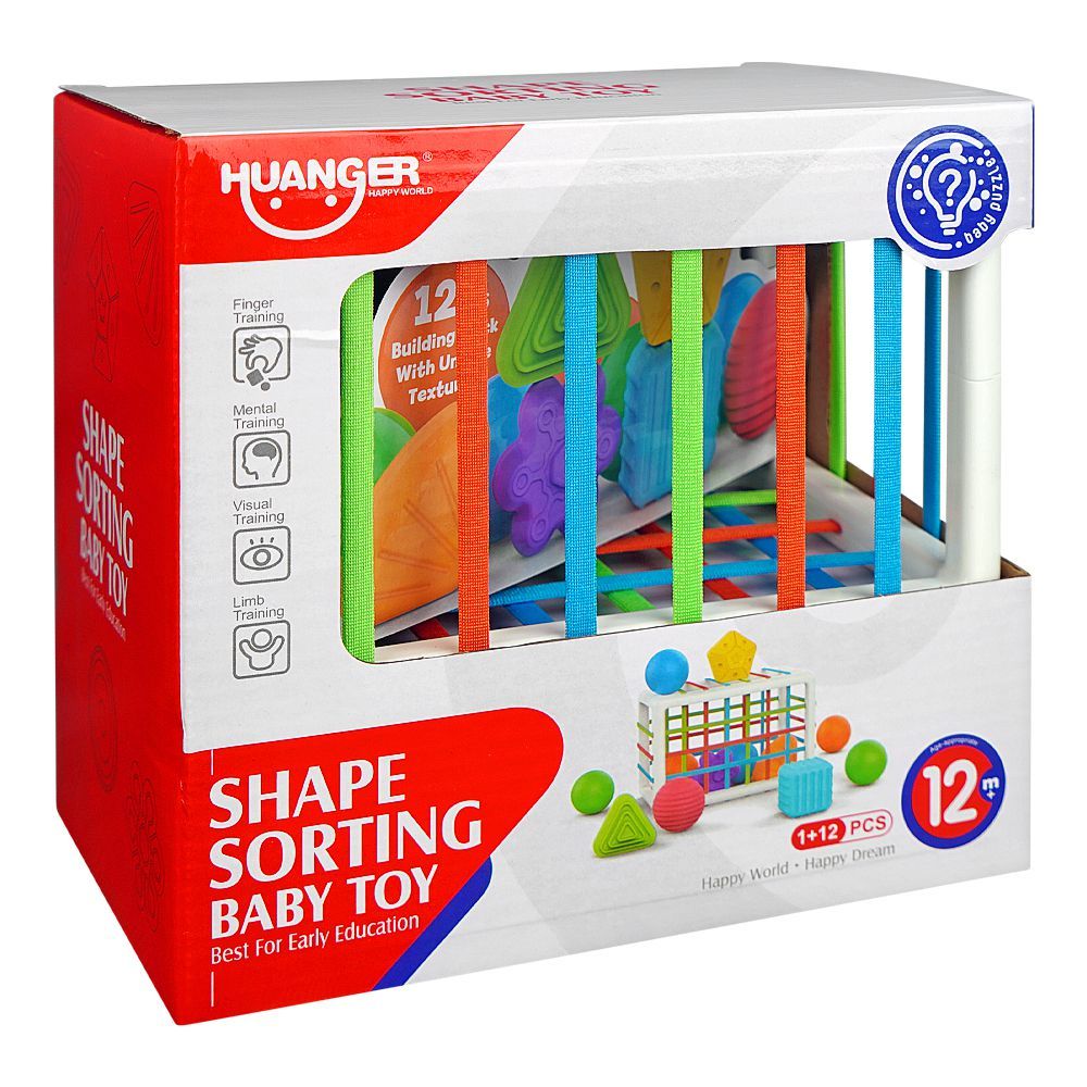 Huanger Shape Sorting Baby Toy, For 12+ Months, HE0289