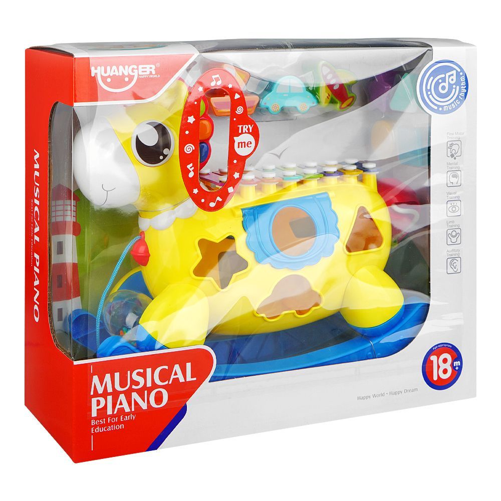 Huanger Musical Pony With Light, For 18+ Months, HE8024