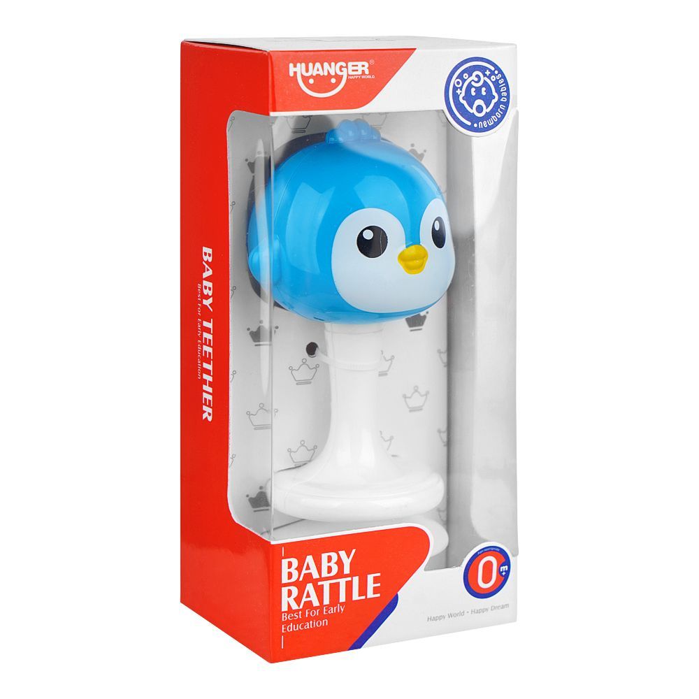 Huanger Baby Rattle With Silicone Sucker, For 0+ Months, HE8043