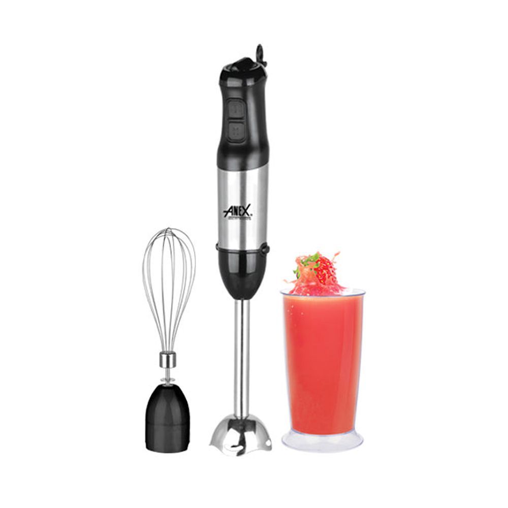 Anex Deluxe Hand Blender, 500W, Black, AG-208