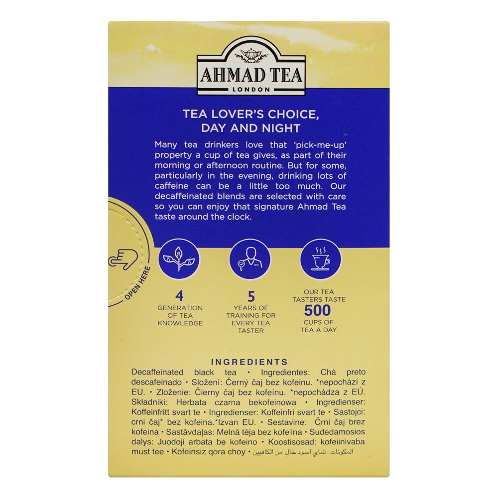 Order Ahmad Tea Decaffeinated Black Tea Bags, 20-Pack Online at Best ...