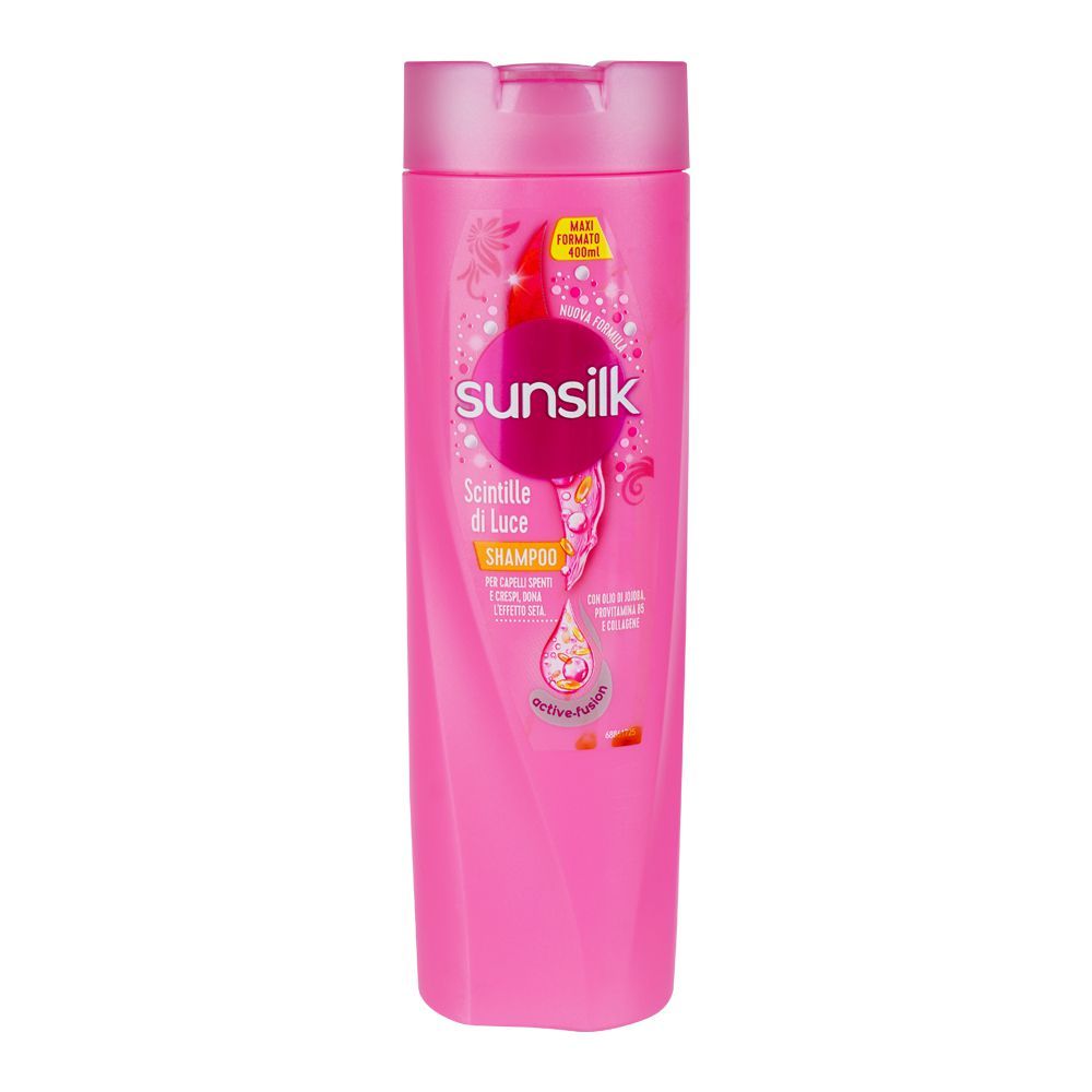 Sunsilk Sparks Of Light Shampoo with Jojoba & Provitamin B5, For All Hair Types, 400ml