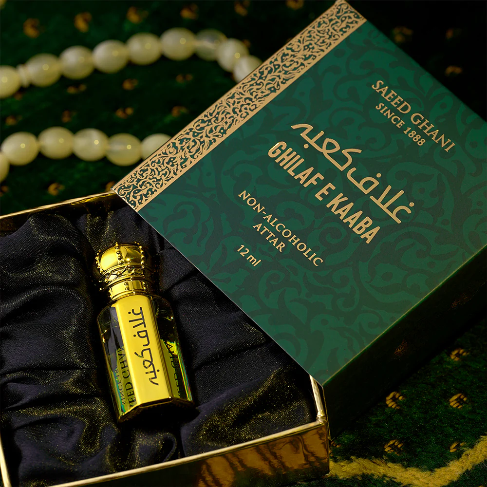 Saeed Ghani Ghilaf E Kaaba Attar, For Men, 12ml