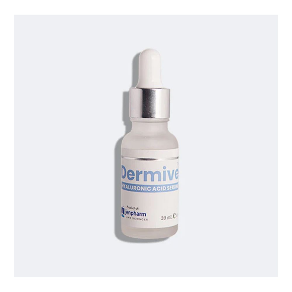 Dermive Hyaluronic Acid Serum, For All Skin Types, 20ml