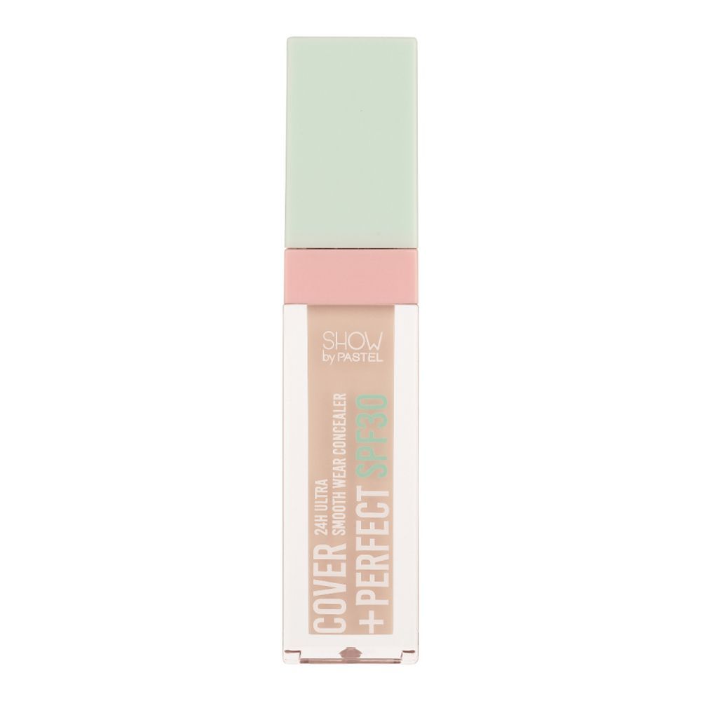 Pastel Cover + Perfect Concealer with SPF30, 24 Hours Ultra Smooth Wear, 7.8ml, 304 Nude Pink