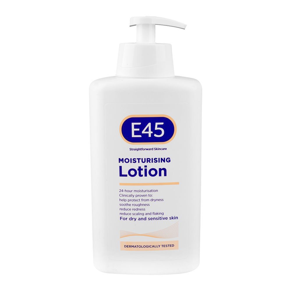 E45 Moisturizing Lotion, For Dry & Sensitive Skin, 500ml