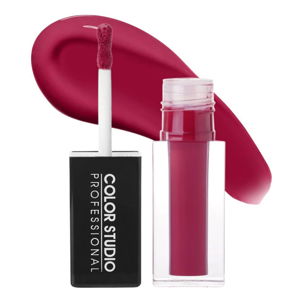 Color Studio Rock & Load Liquid Lipstick, 1.5ml, 128 Poppy