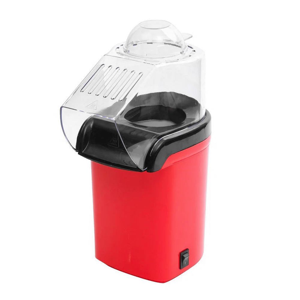 Mini Electric Oil-Free Popcorn Maker, 800-1200W Portable Machine