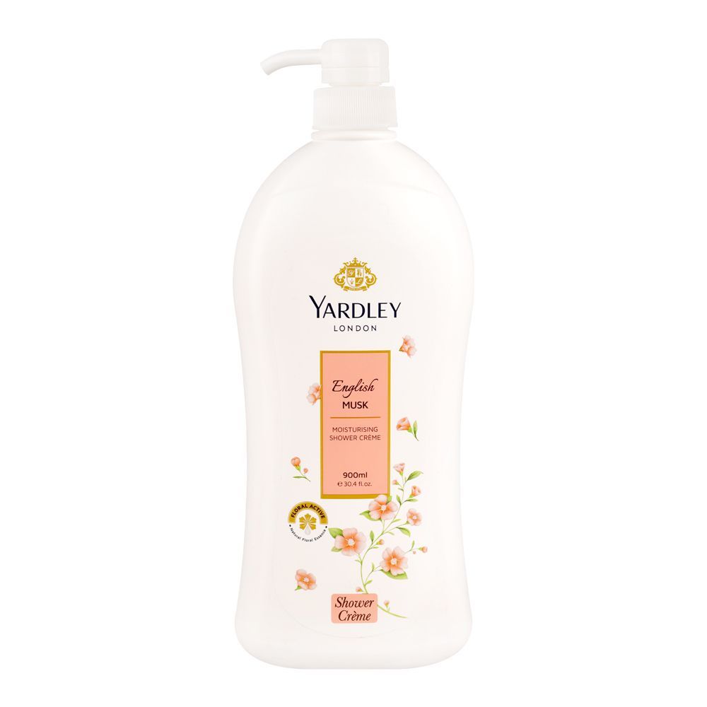 Yardley English Musk Moisturizing Shower Cream, 900ml