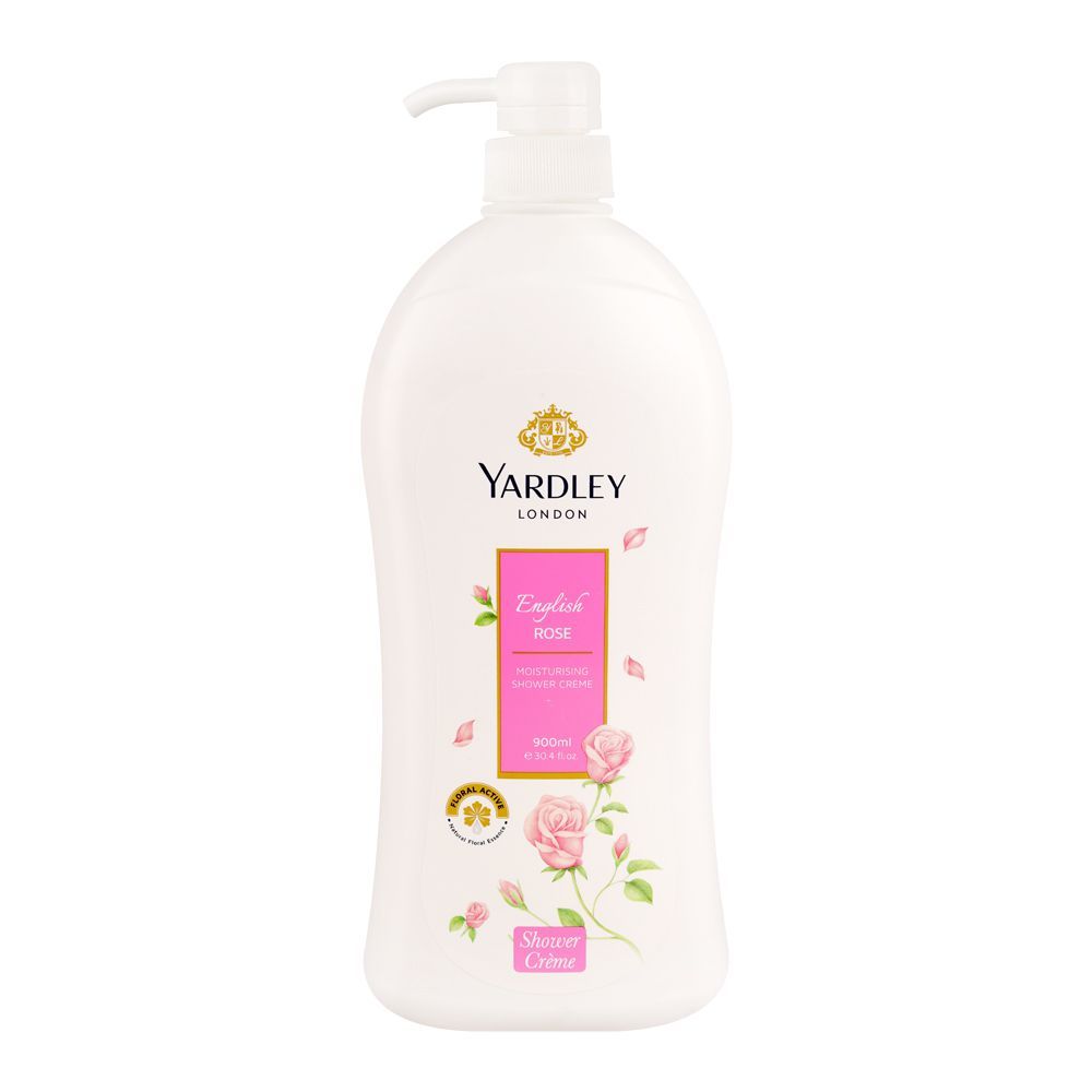 Yardley English Rose Moisturizing Shower Cream, 900ml