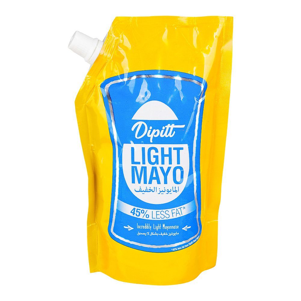 Dipitt Light Mayonnaise Pouch, 400g