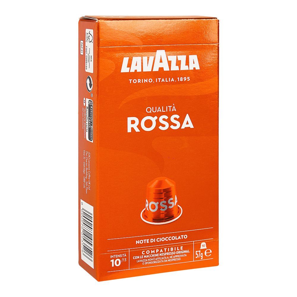 Lavazza Qualita Rossa Coffee Pods, 10-Pack