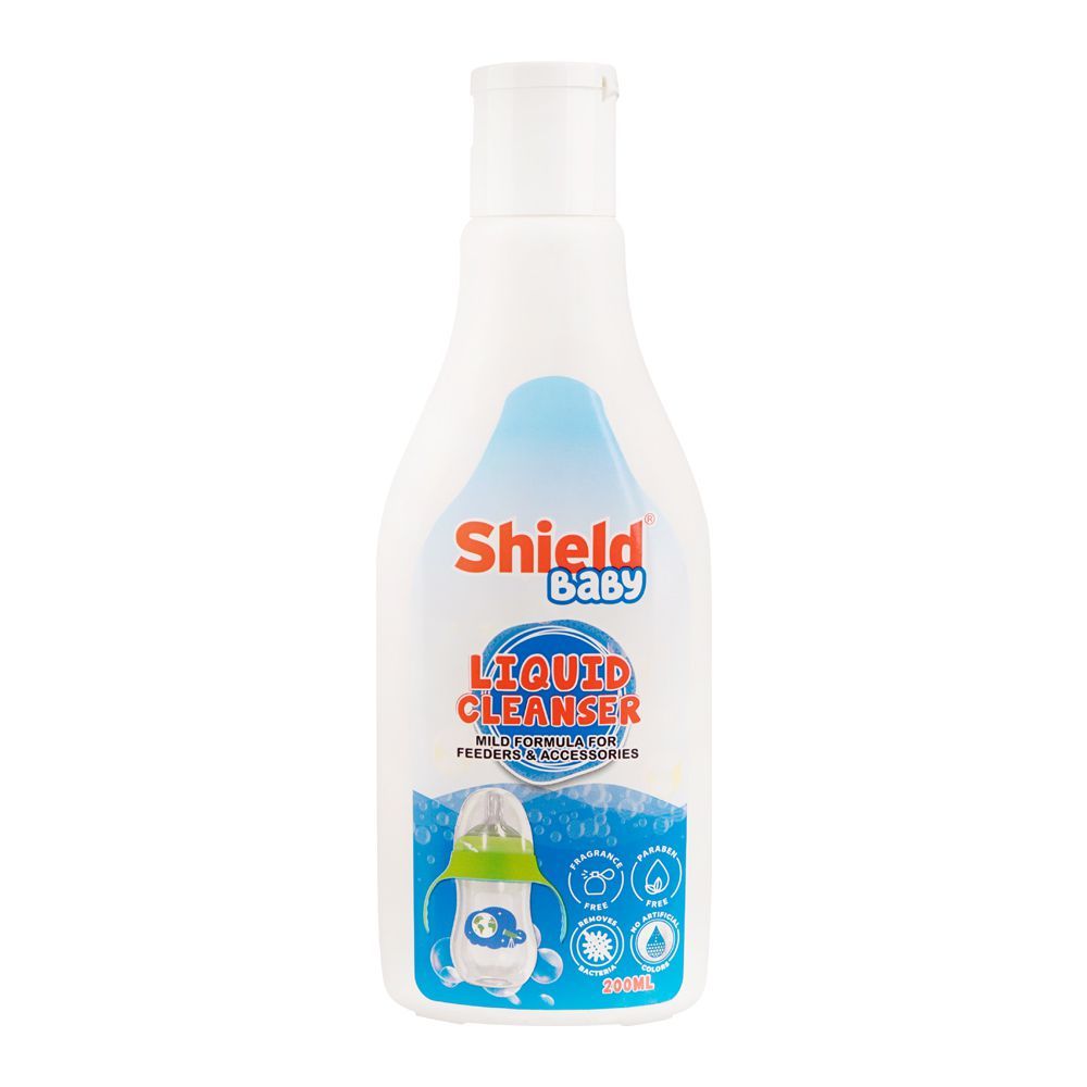 Shield Baby Feeder & Accessories Liquid Cleanser, 200ml