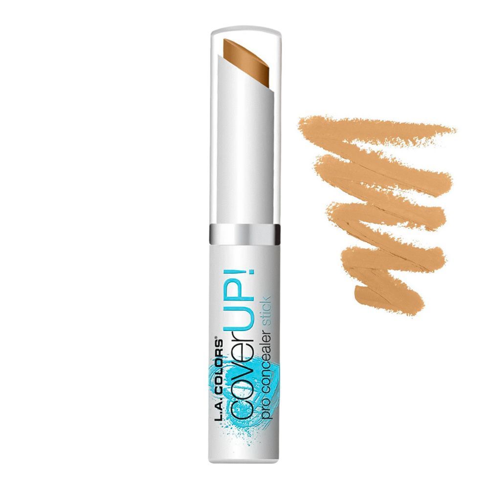 L.A. Colors Cover Up! Pro Concealer Stick, 3.4g, CCS603 Light Honey