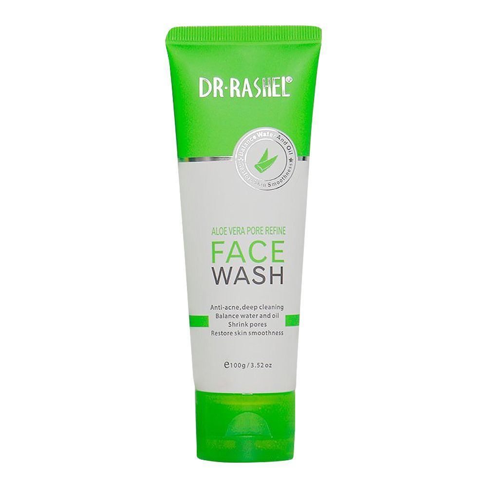 Dr. Rashel Aloe Vera Pore Refine Face Wash, For All Skin Types, 100g