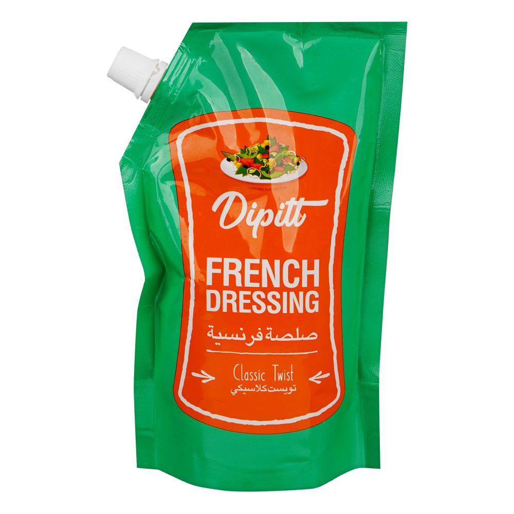 Dipitt French Dressing, 375g Pouch