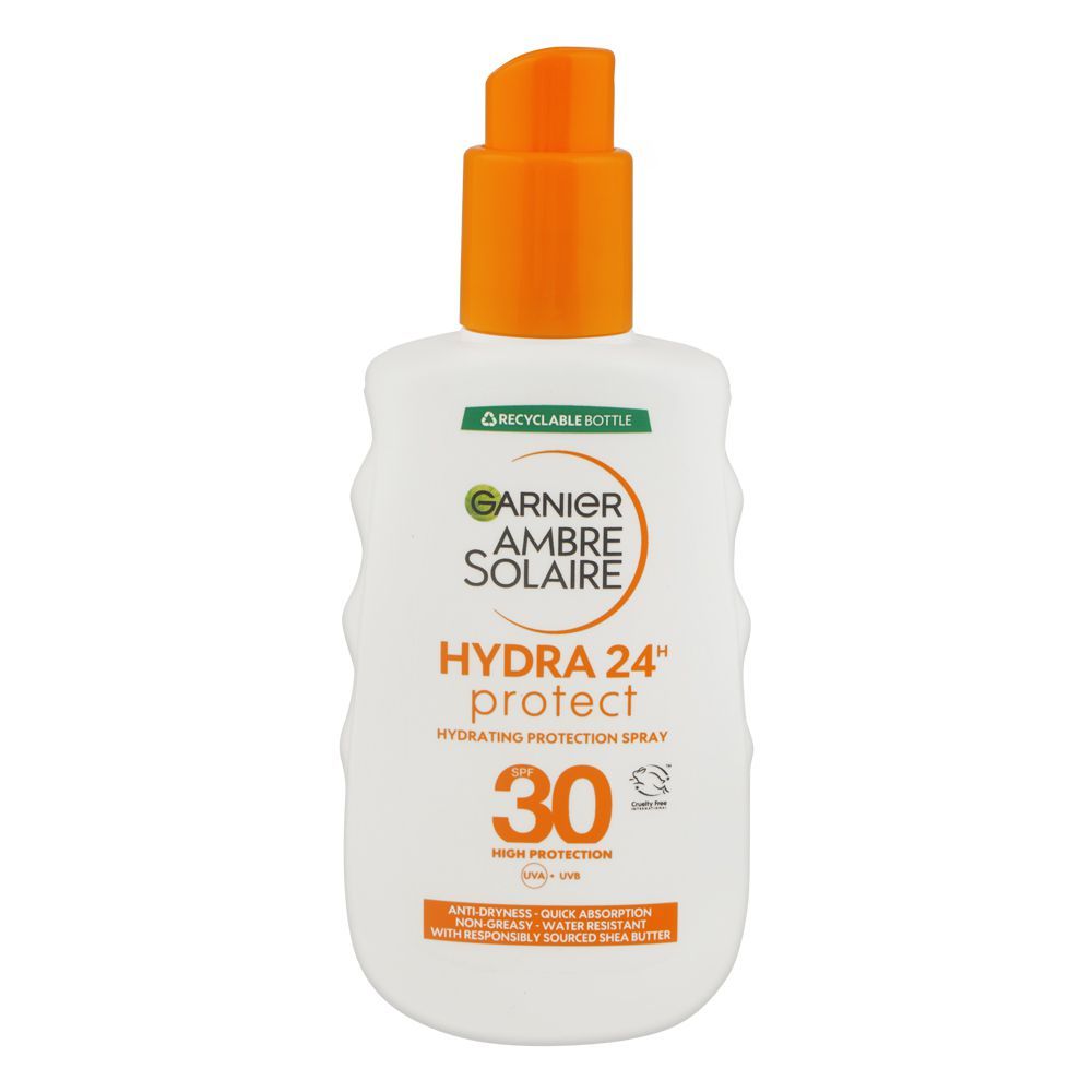 Garnier Ambre Solaire Ultra-Hydrating Sun Cream Spray SPF30, 200ml