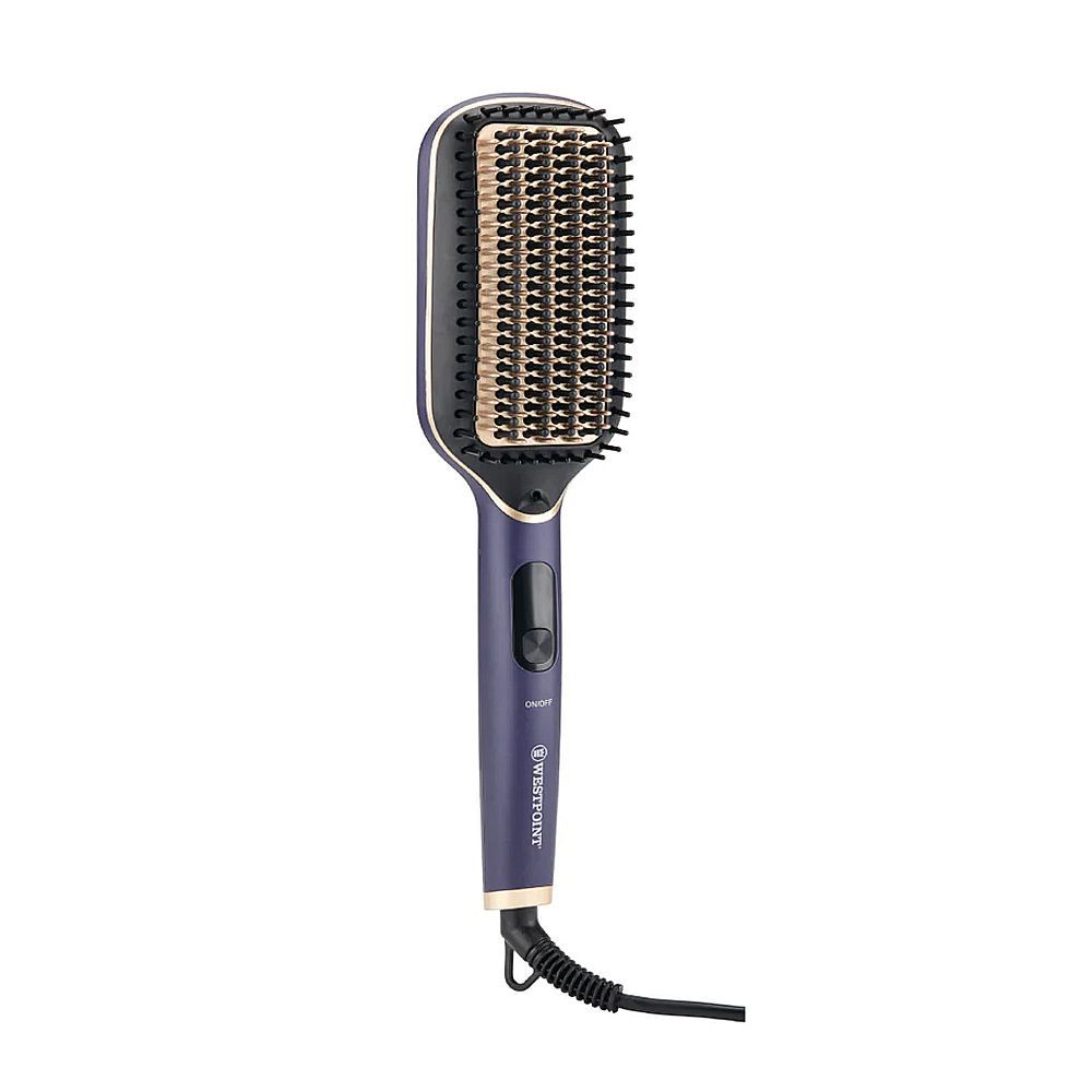 West Point Professional Hair Straightener Brush, 65W, WF-6810