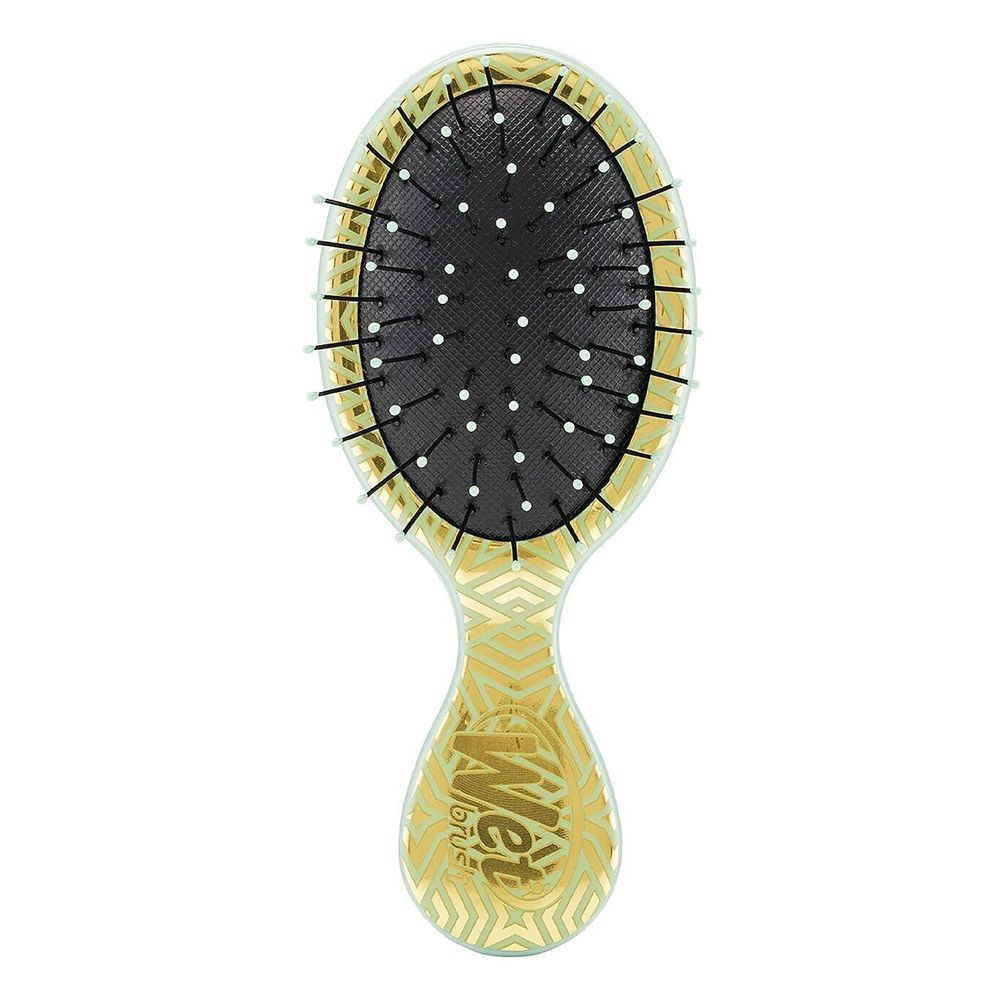 Wet Brush Mini Detangler Hair Brush, Geo-Jade (2022), BWR832GEOC