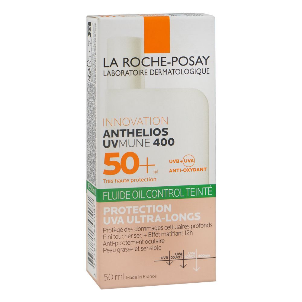 La Roche Posay Anthelios Uvmune 400 Invisible Tinted Fluid SPF50+ Sunscreen, 50ml