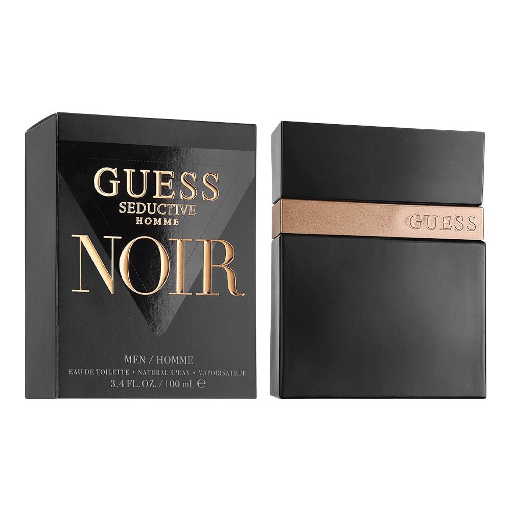 Guess Seductive Noir Perfume, Eau de Toilette, For Men, 100ml