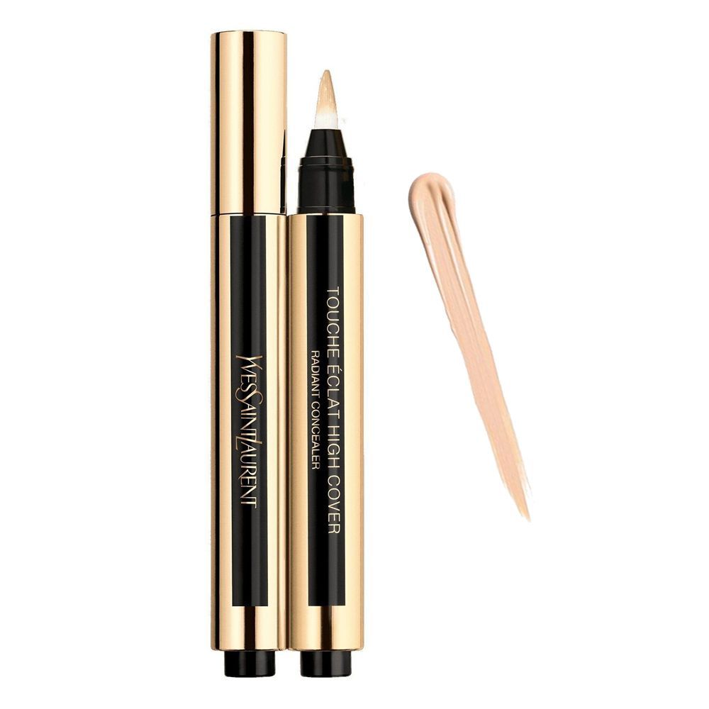 Yves Saint Laurent Touche E'Clat High Cover Radiant Concealer, 2.5ml, 1 Porcelain