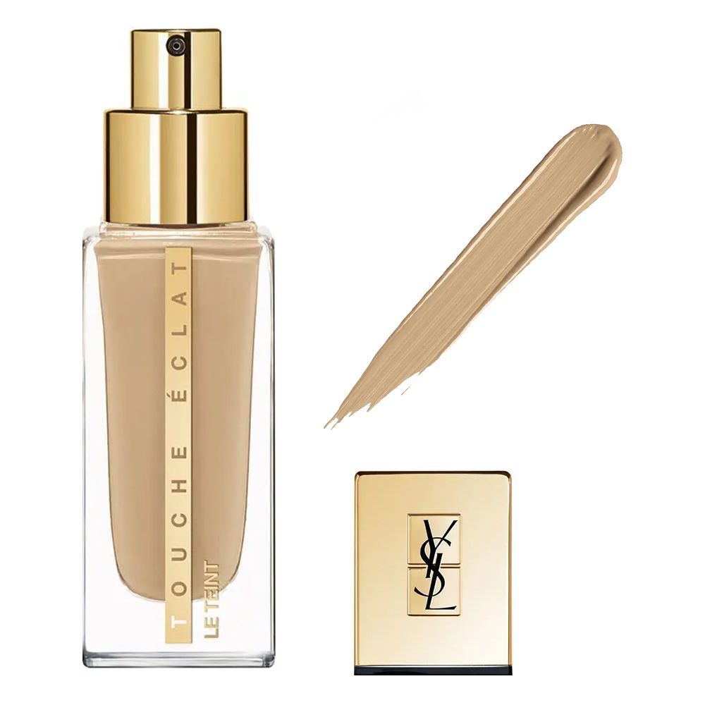 Yves Saint Laurent Touche Eclat Le Teint Liquid Foundation, Medium Coverage, SPF22, PA++, 25ml, B40 Sand