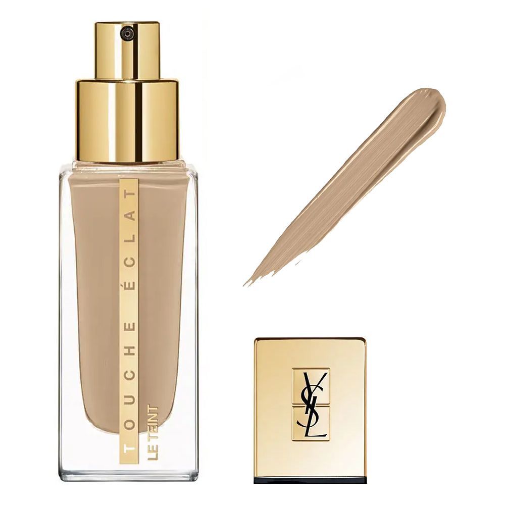 Yves Saint Laurent Touche Eclat Le Teint Liquid Foundation, Medium Coverage, SPF22, PA++, 25ml, B50 Honey