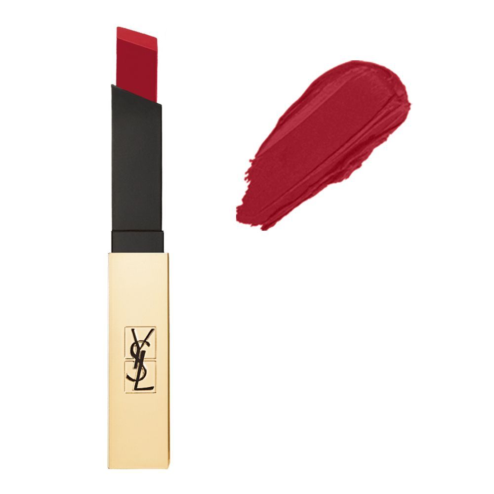 Yves Saint Laurent Rouge Pur Couture The Slim Leather Matte Lipstick, 2.2g, 1 Rouge Extravagant