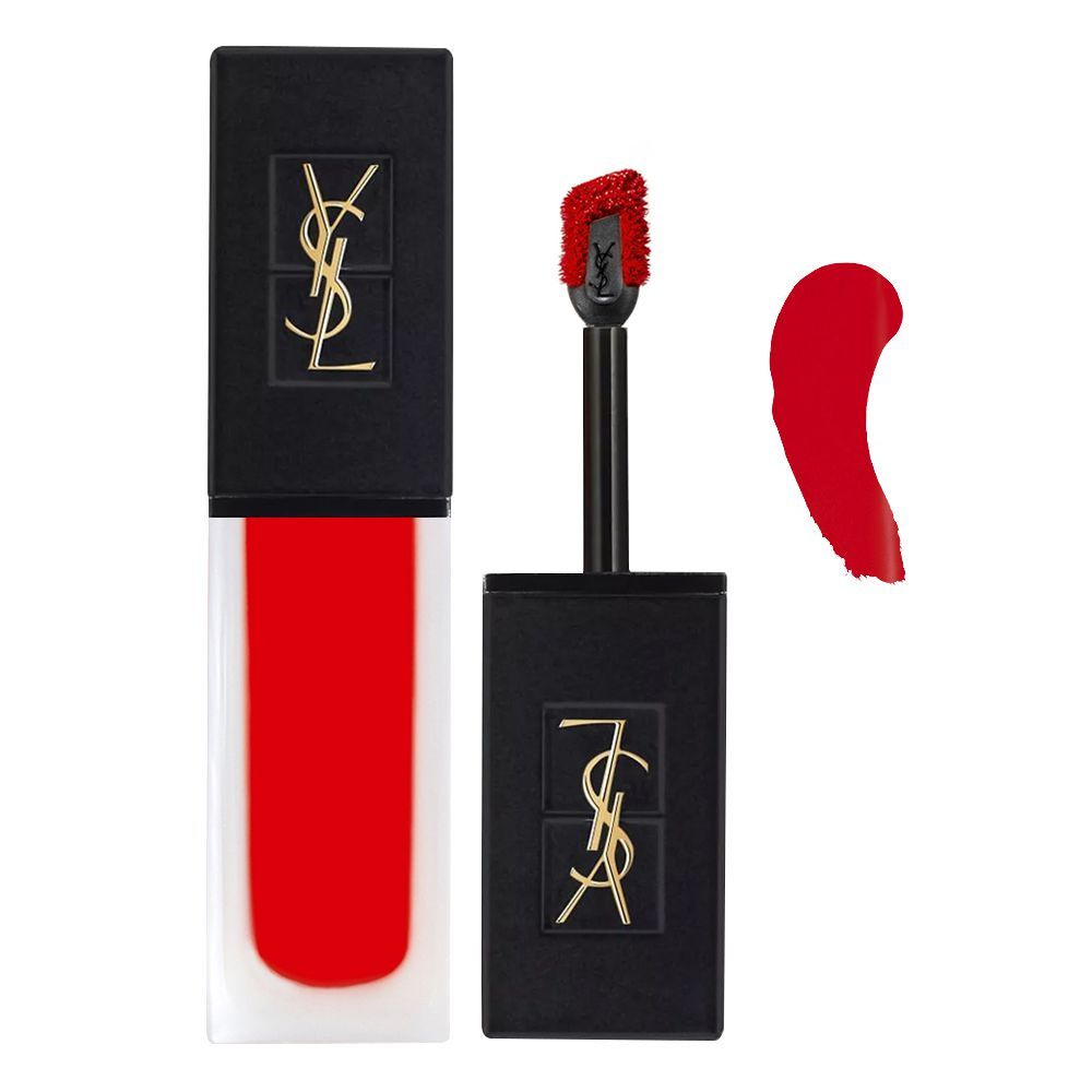 Yves Saint Laurent Tatouage Couture Velvet Cream Matte Liquid Lipstick, 6ml, 201 Rouge Tatouage