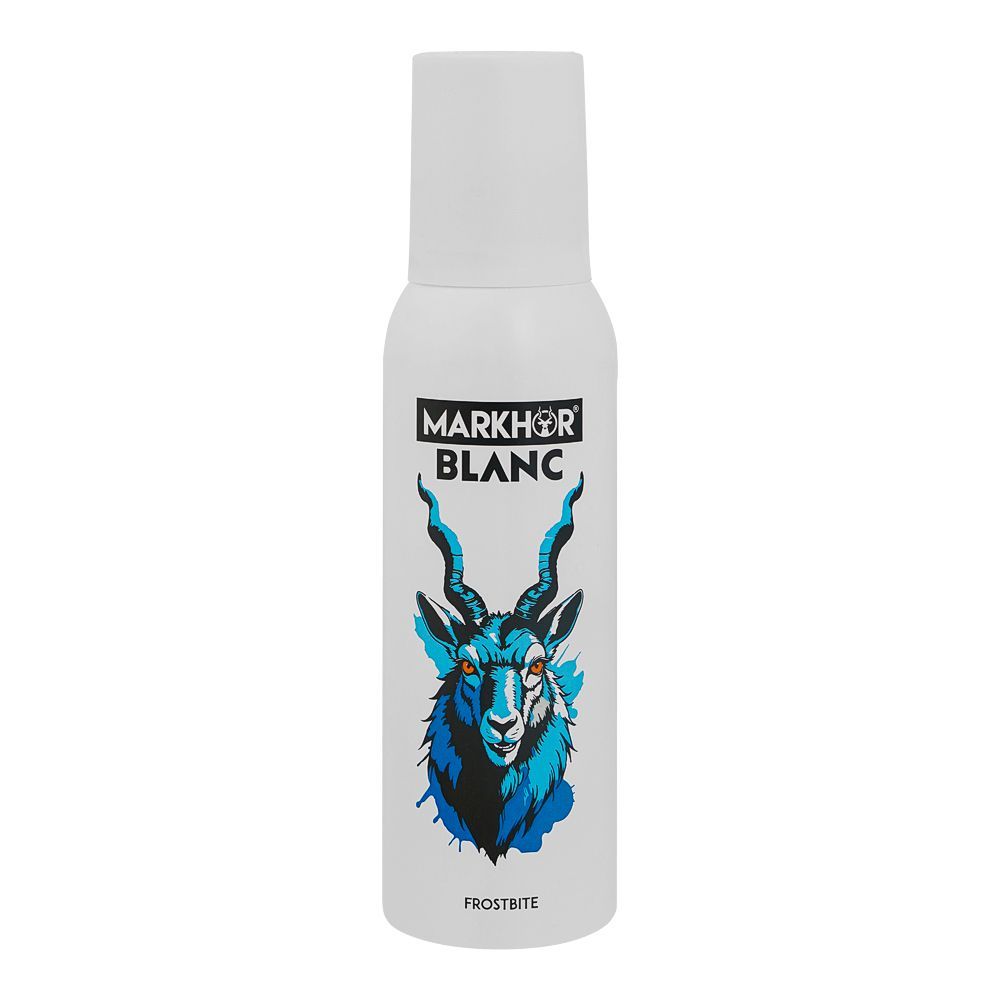 Markhor Blanc Frost Bite Body Spray (No Gas), For Men, 120ml