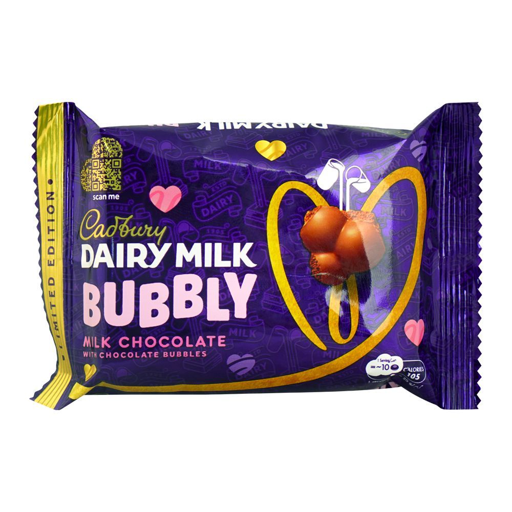 Cadbury Dairy Milk Bubbly Limited Edition, 40g