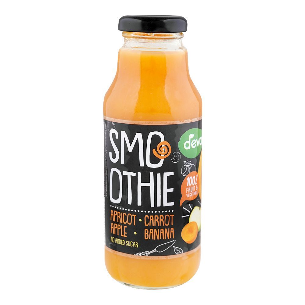 Deva Apple Banana Apricot Carrot Smoothie, 300ml