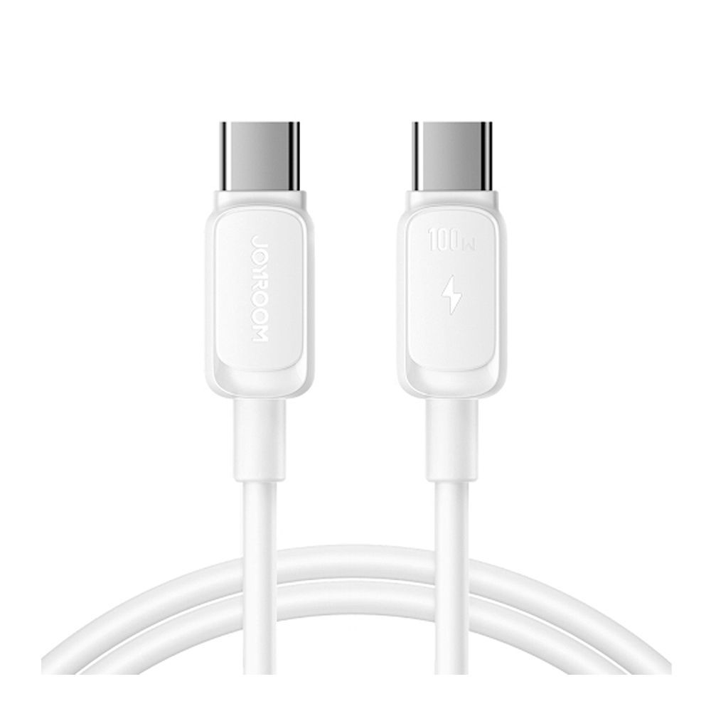 Joyroom Fast Charging Data Cable (Type-C to Type-C, 1.2m, 60W), White S-A14